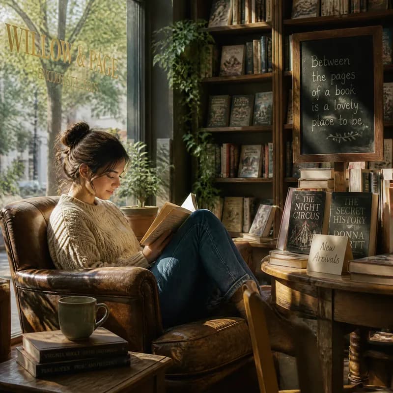 Afternoon Bookshop Reverie
