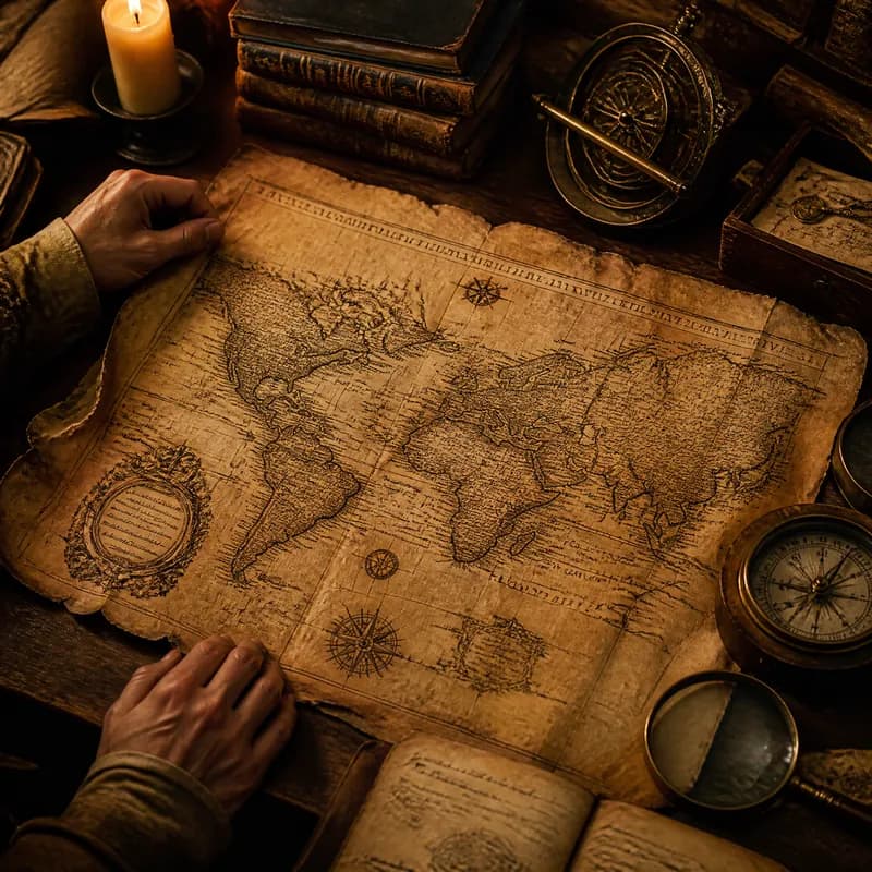 Antique Map Discovery