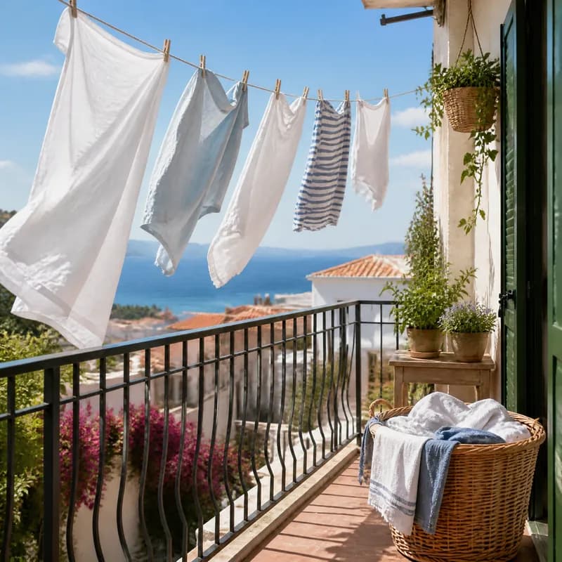 Balcony Laundry Breeze