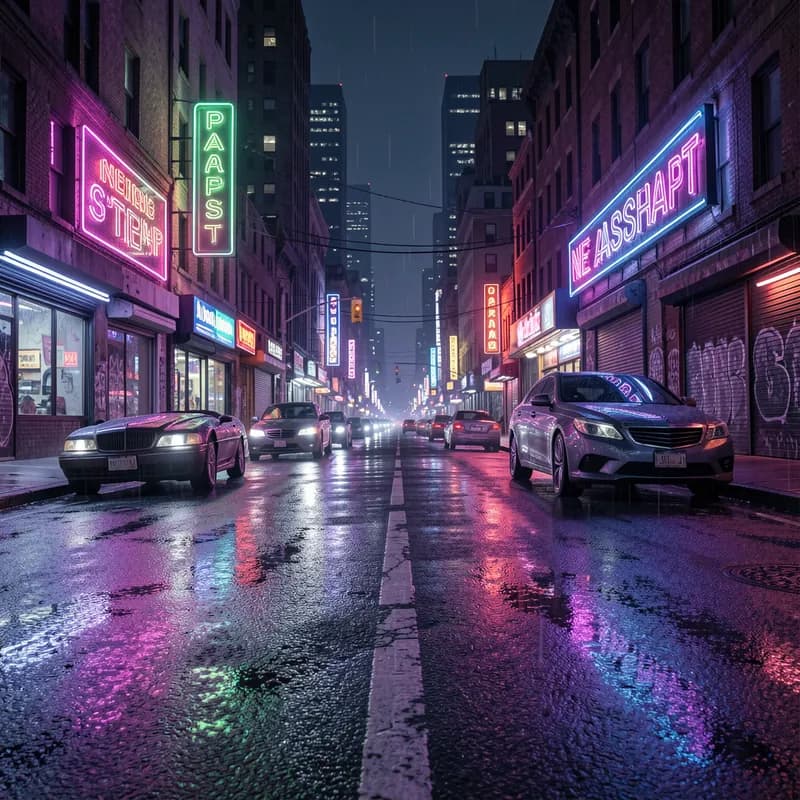 Neon Asphalt