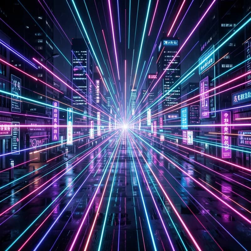 Neon Static