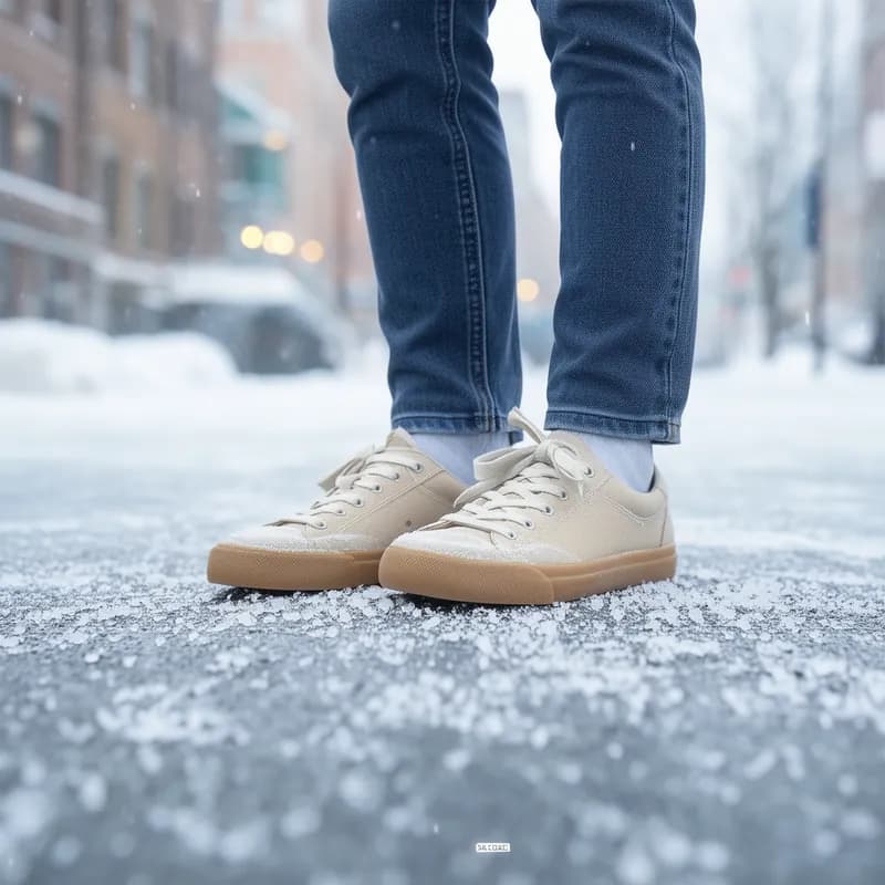 Salt-Stained Sneakers