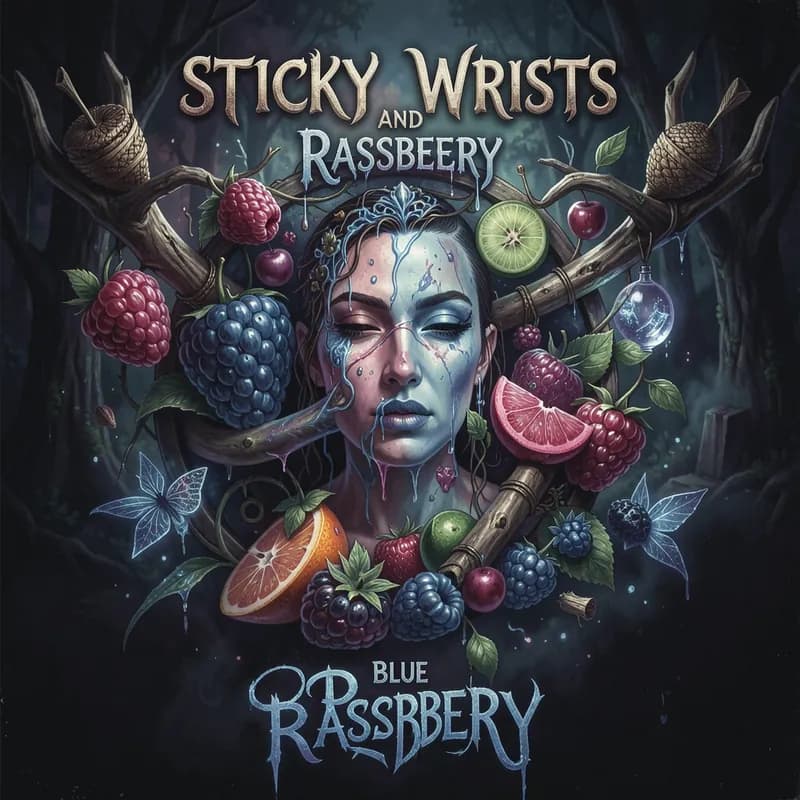 Sticky Wrists and Blue Raspberry