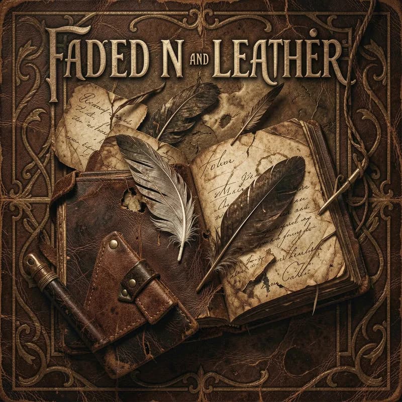 Faded Ink and Leather