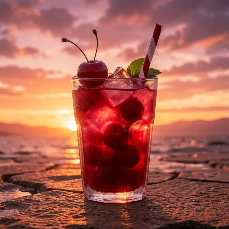 Cherry Slushie Sunset