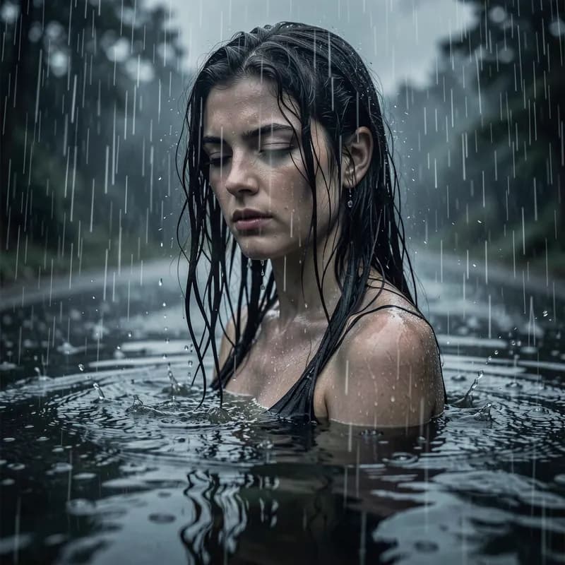 Cool Rain on Warm Skin
