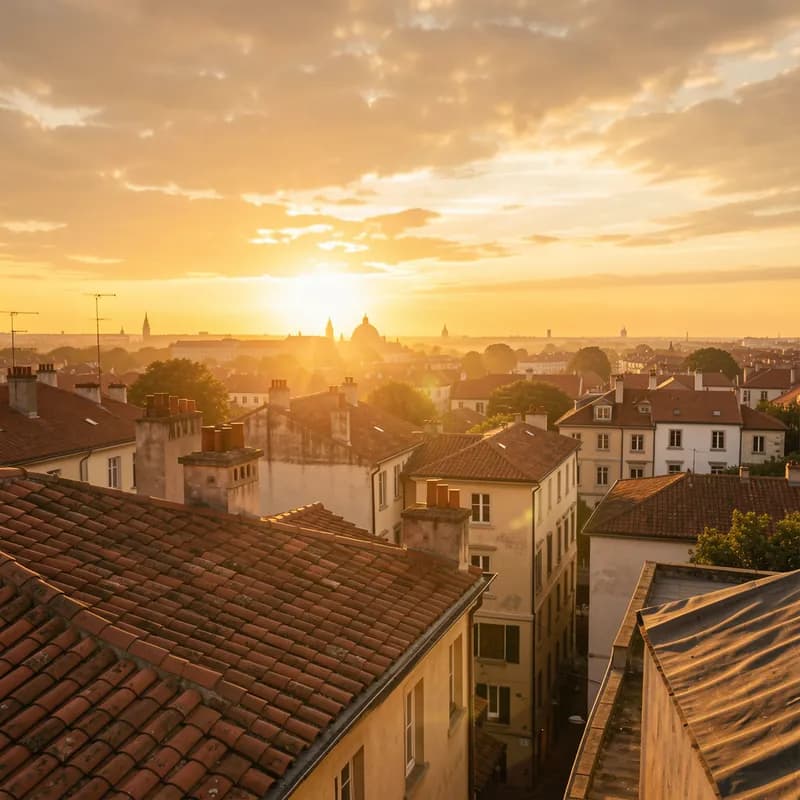 Golden Hour Roof