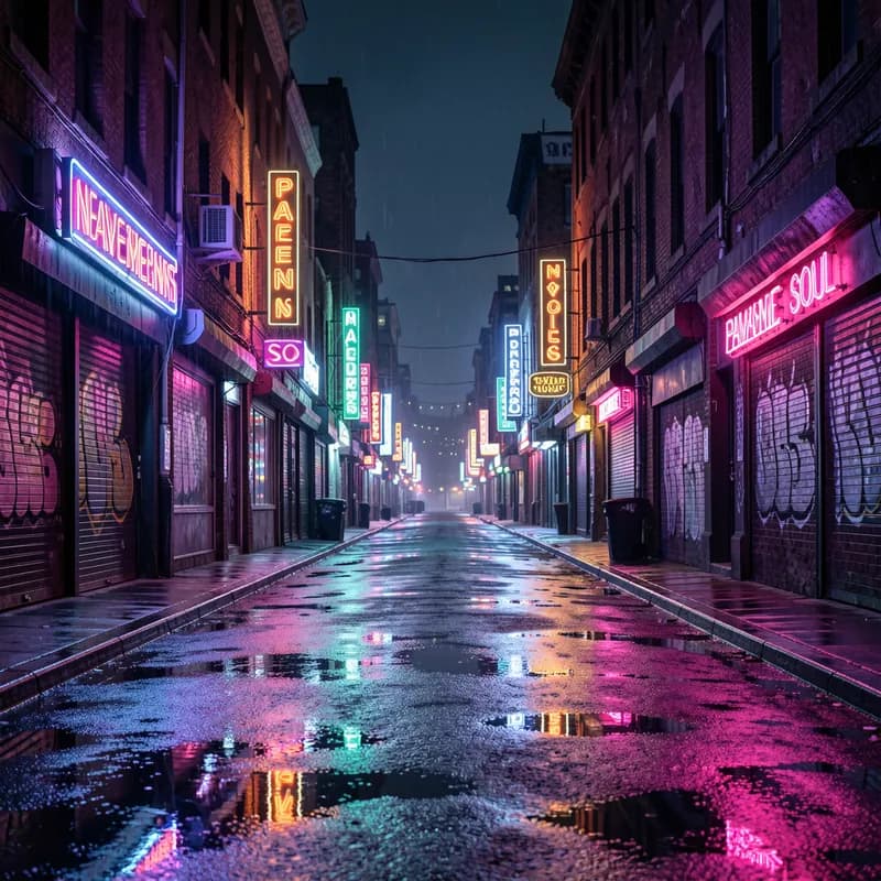 Neon Pavement Soul