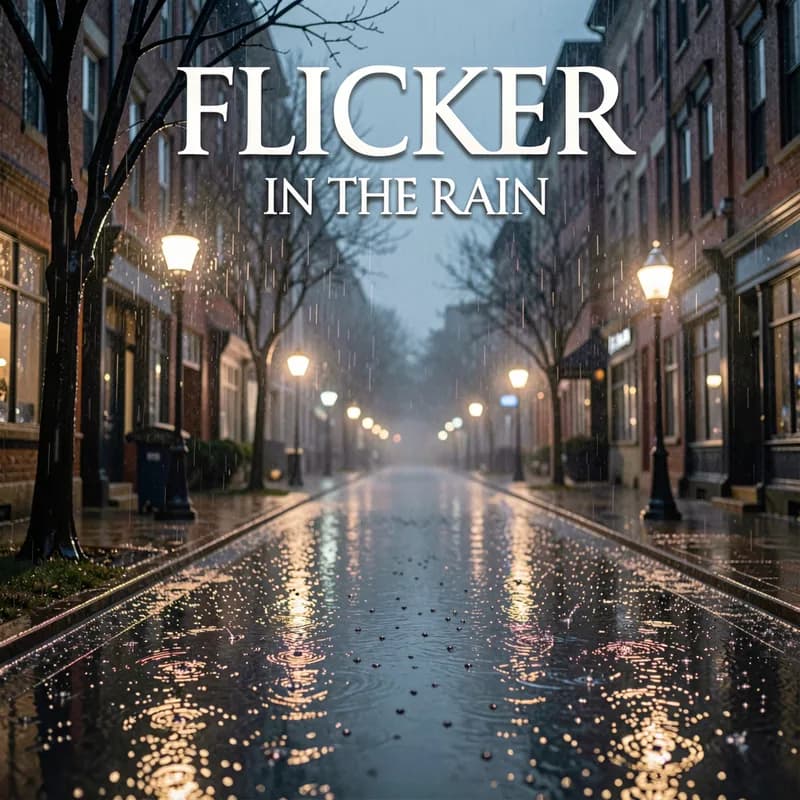 Flicker in the Rain
