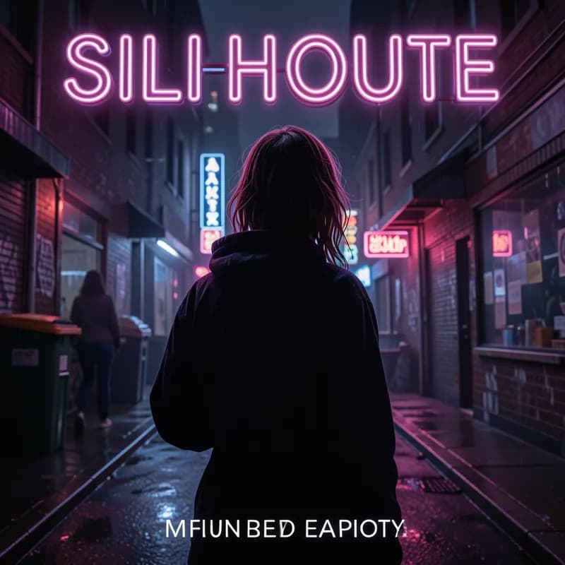 Neon Silhouette