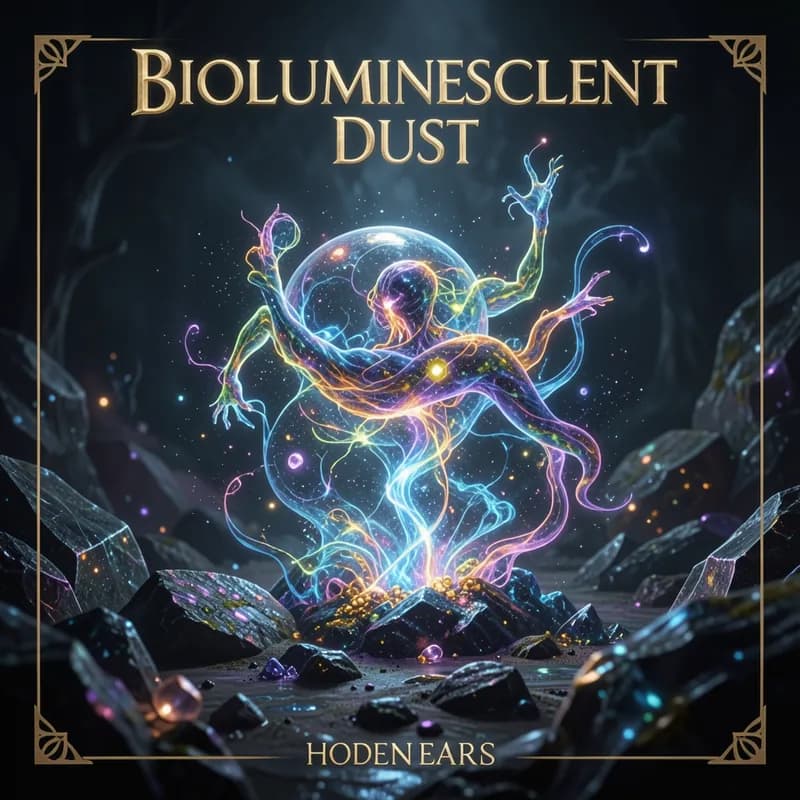 Bioluminescent Dust
