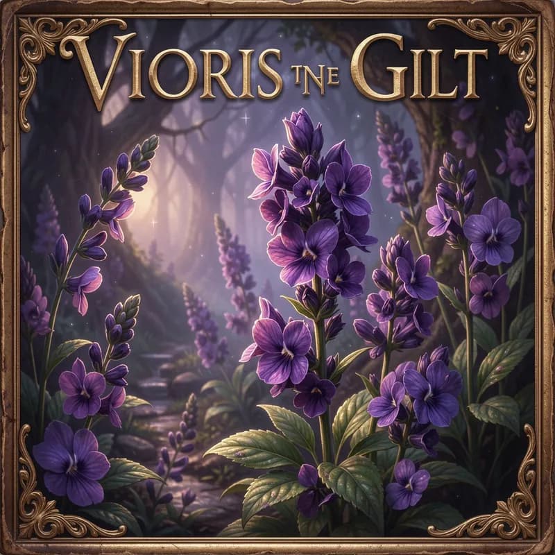 Violets in the Gilt