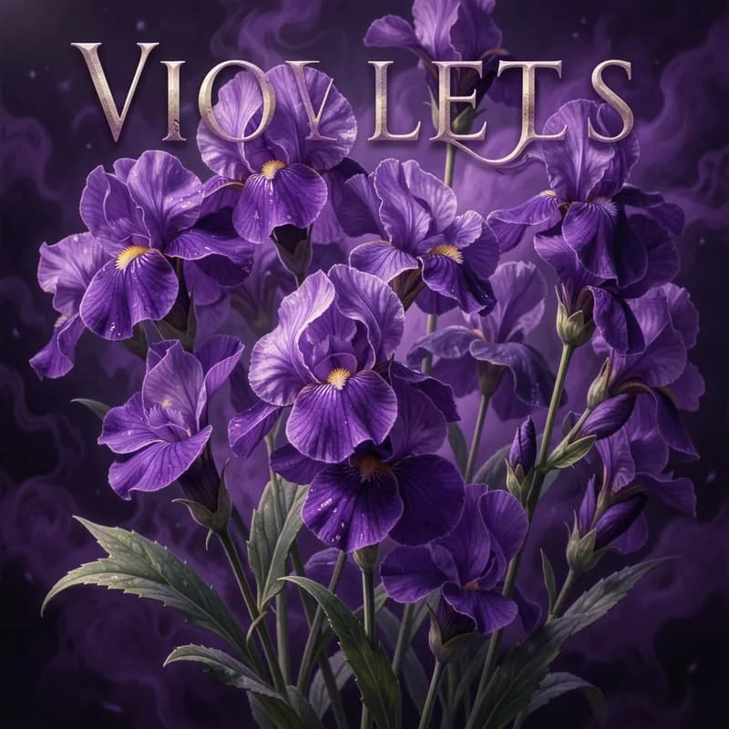 Violets in the Velvet