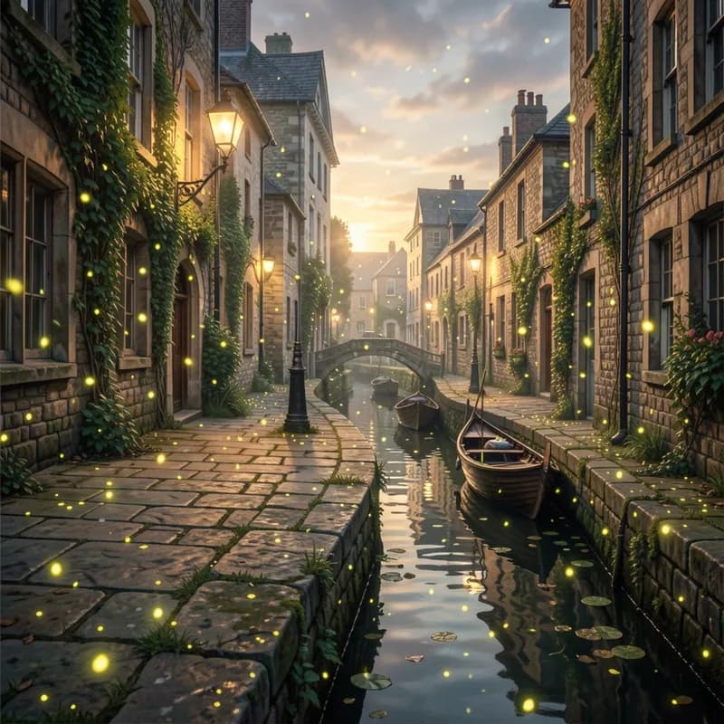 Fireflies on the Stone Quay