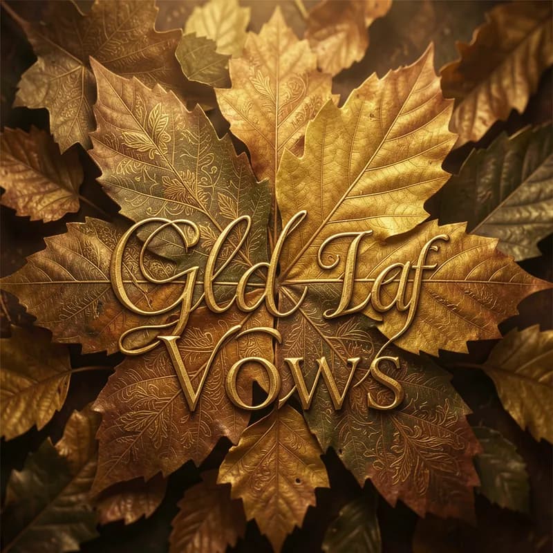 Gold Leaf Vows