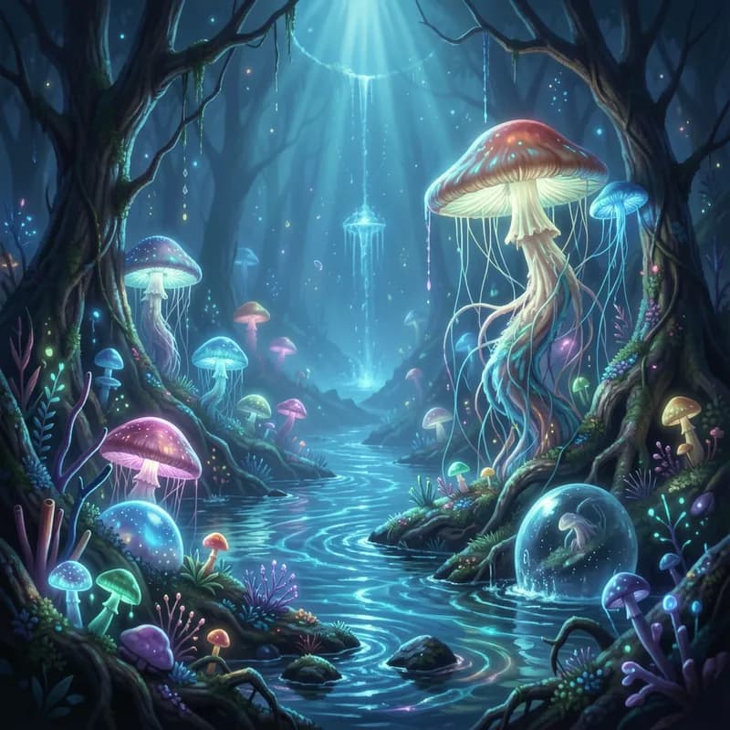 Bioluminescent Drift