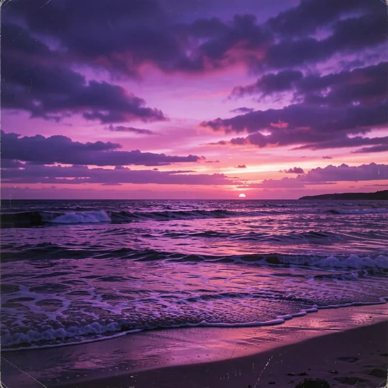 Violet Dusk & Salt Air
