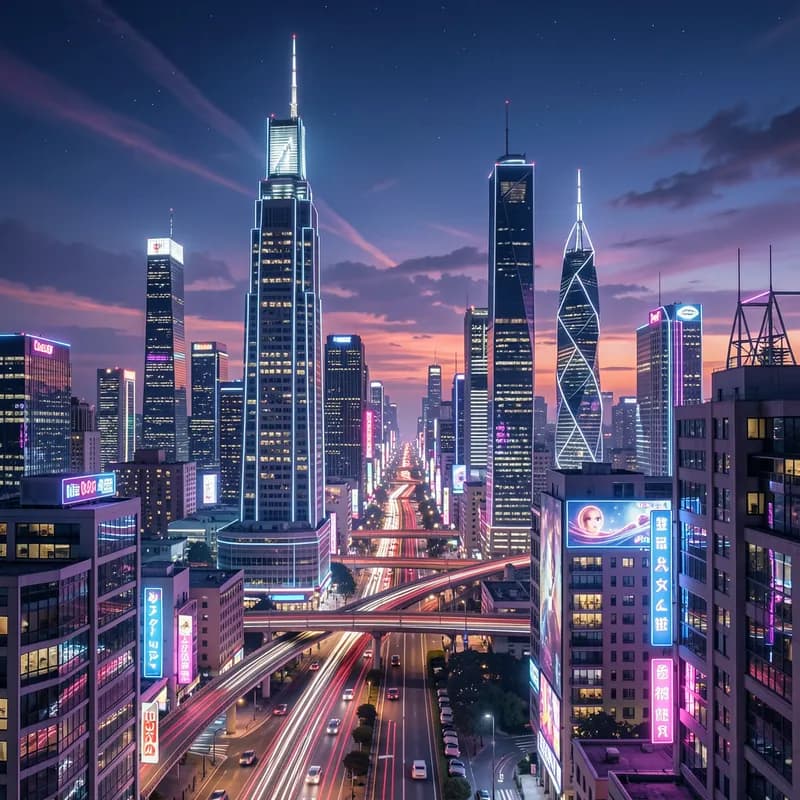 Neon Skyline