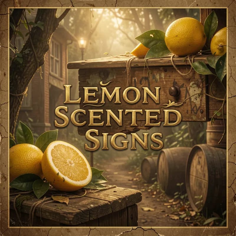 Lemon Scented Signs