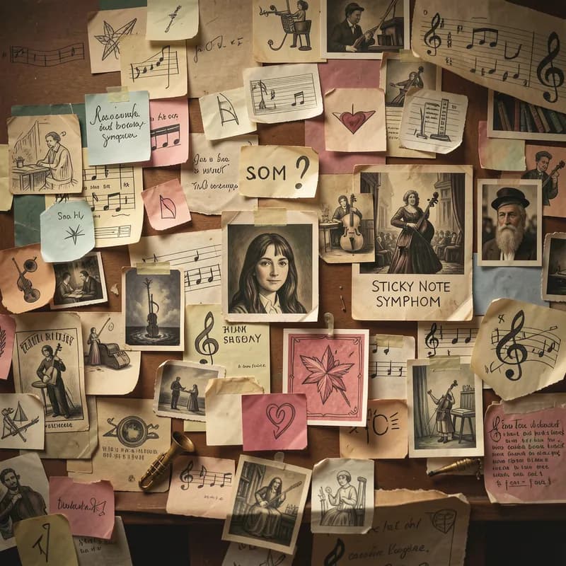 Sticky Note Symphony