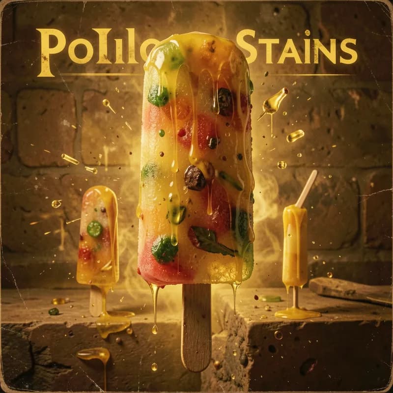 Yellow Popsicle Stains