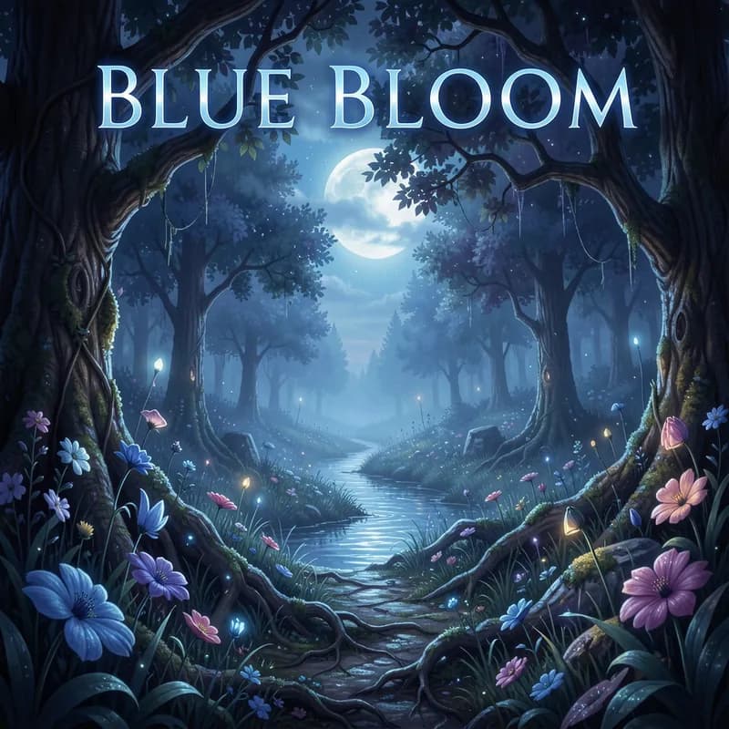 Blue Hour Bloom
