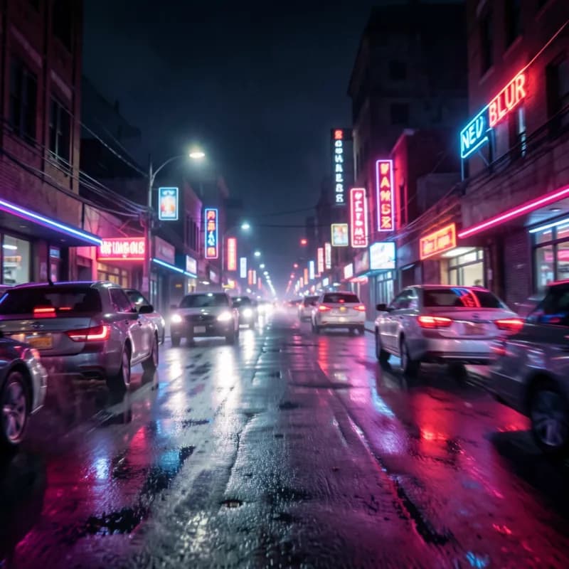 Neon Blur