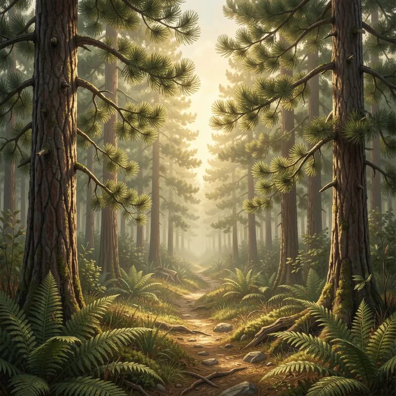 Cedar and Pine