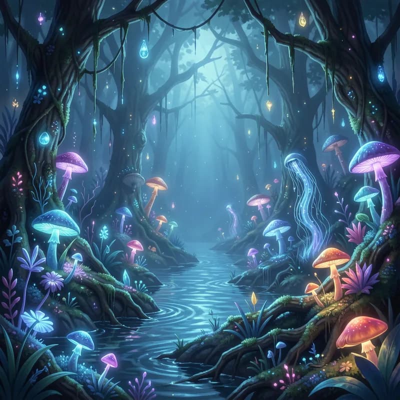 Bioluminescent Drift