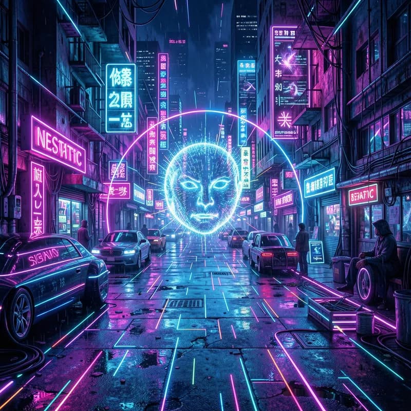 Neon Static