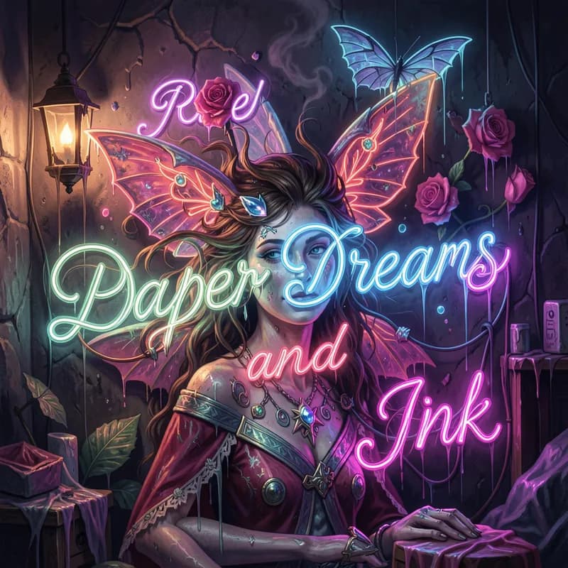 Paper Dreams and Neon Ink