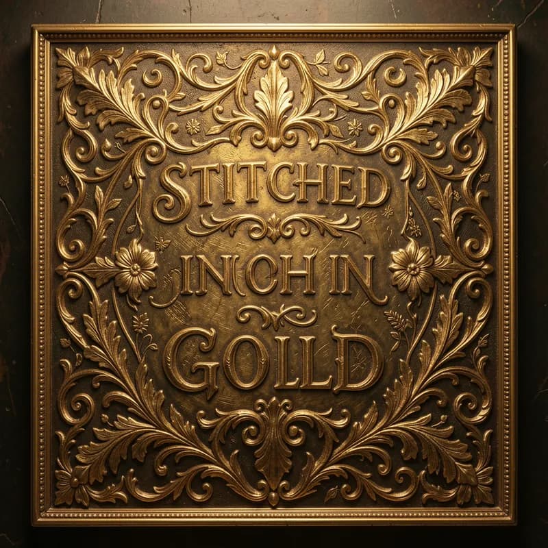 Stitched in Gold