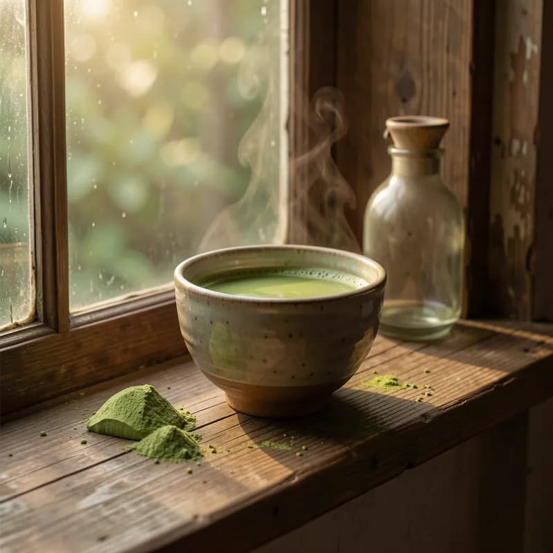 Matcha on the Sill