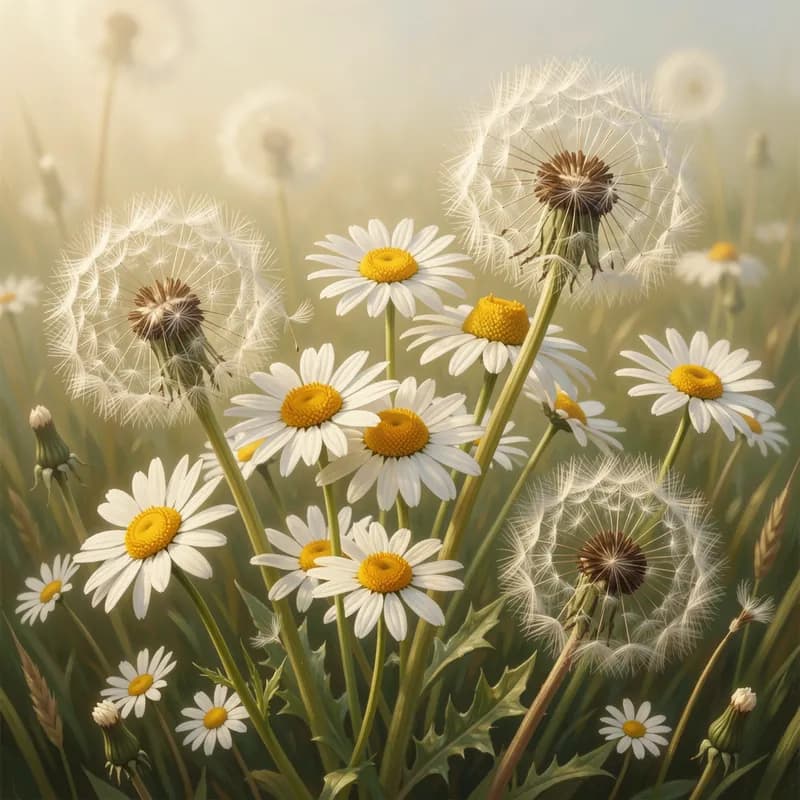 Chamomile & Dandelions
