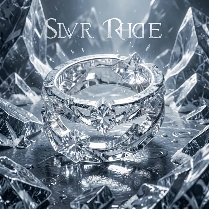 Silver Ice Rings