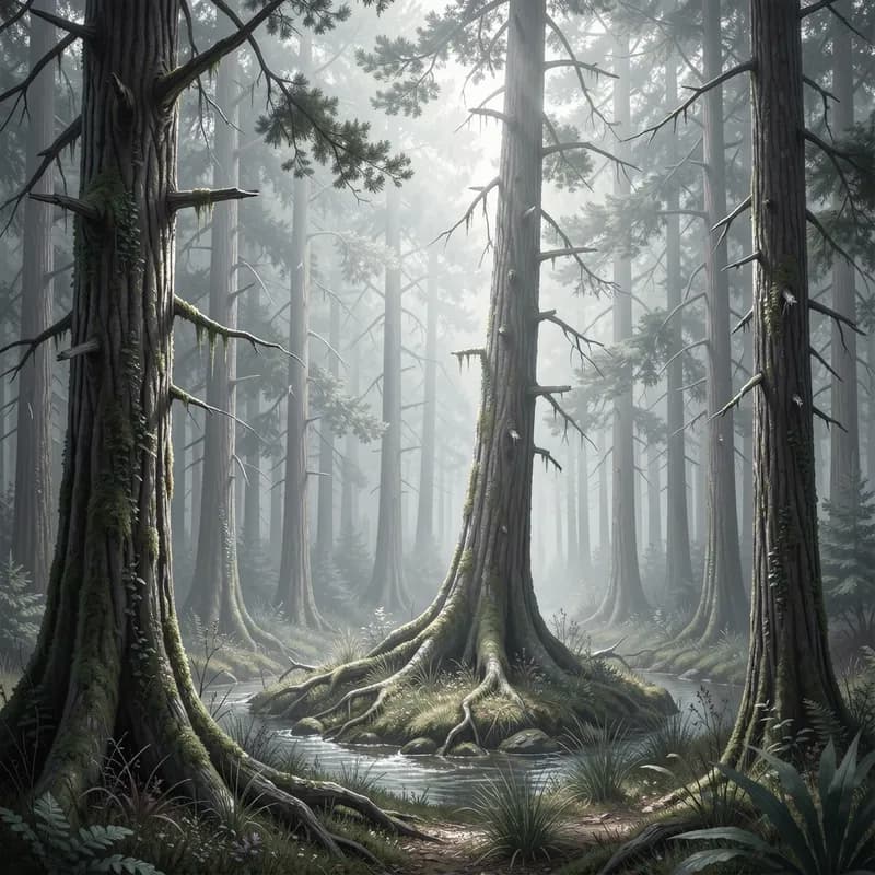 Silver Pine Silence