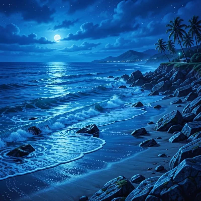 Fluorescent Blue