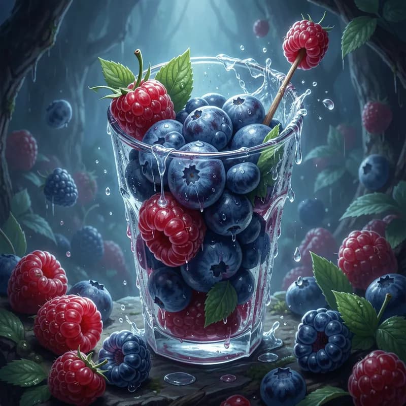Blue Raspberry Rush