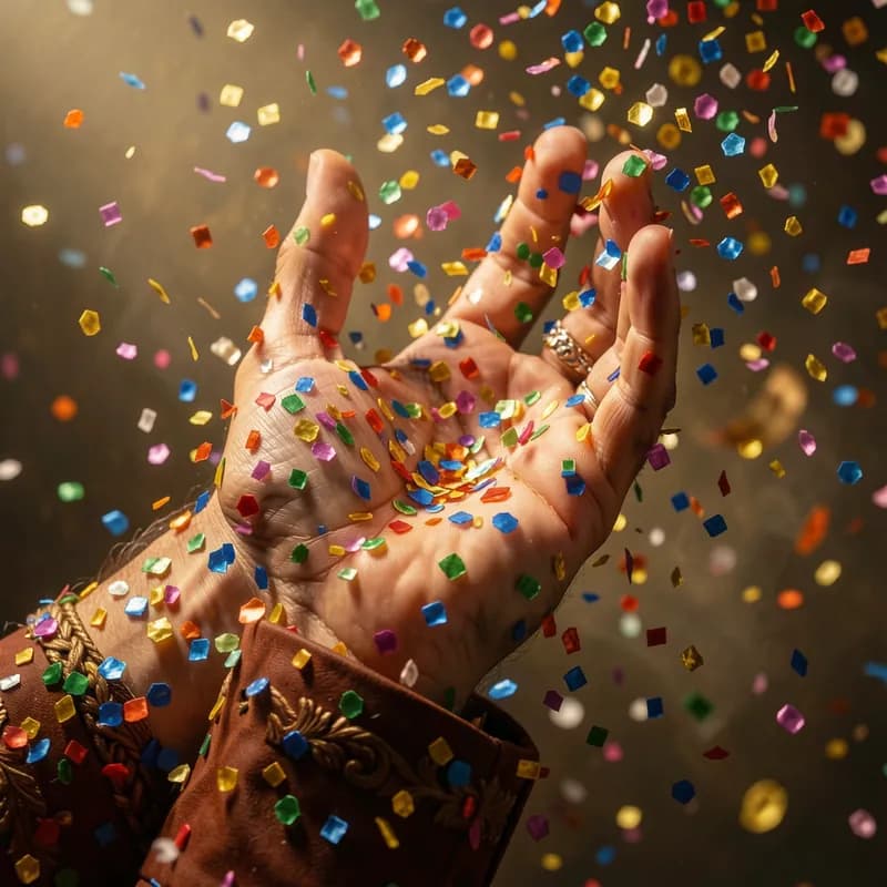 Confetti in the Cuff