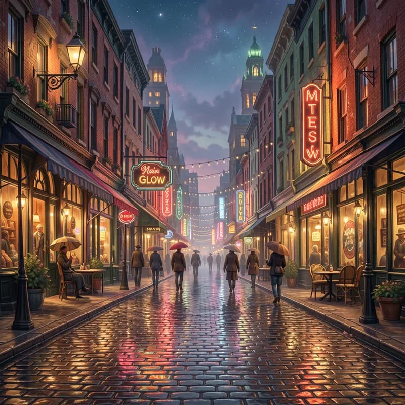 Main Street Glow