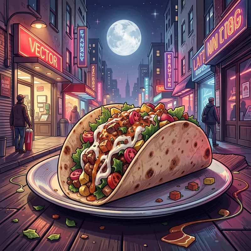 Vector Lines & Late Night Tacos
