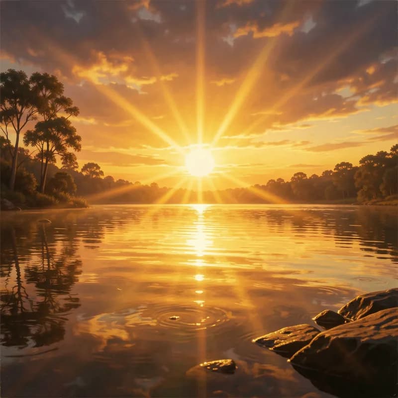 Sunburst Reflections