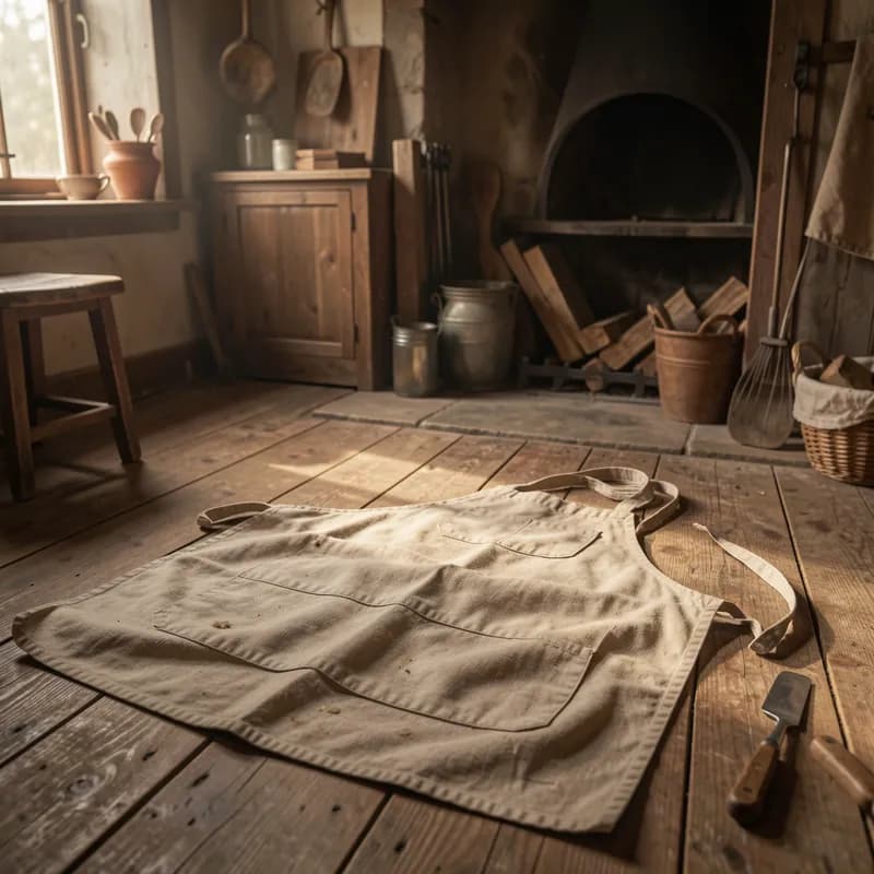Apron on the Floor