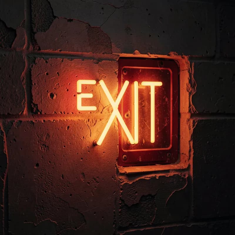 Exit Sign Glow