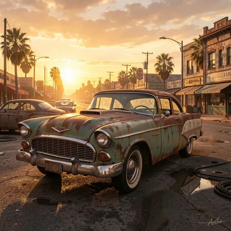 Golden Hour Gasoline