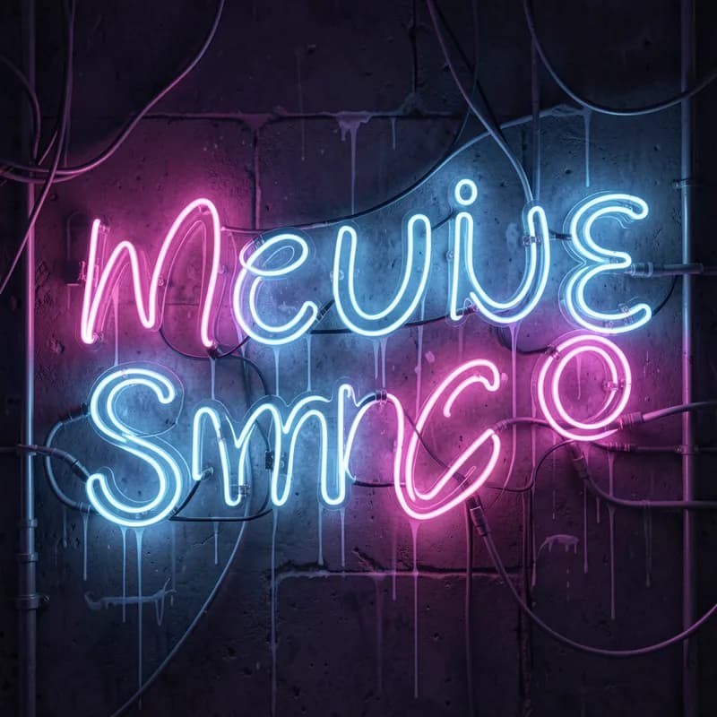 Neon Smudge