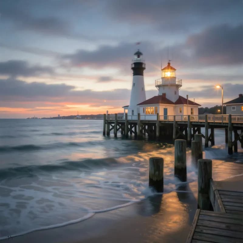 Pier Light Blur