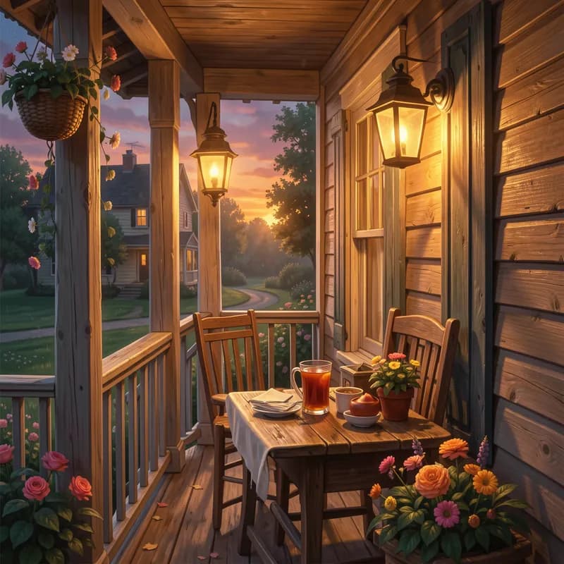Porch Light and Sweet Tea