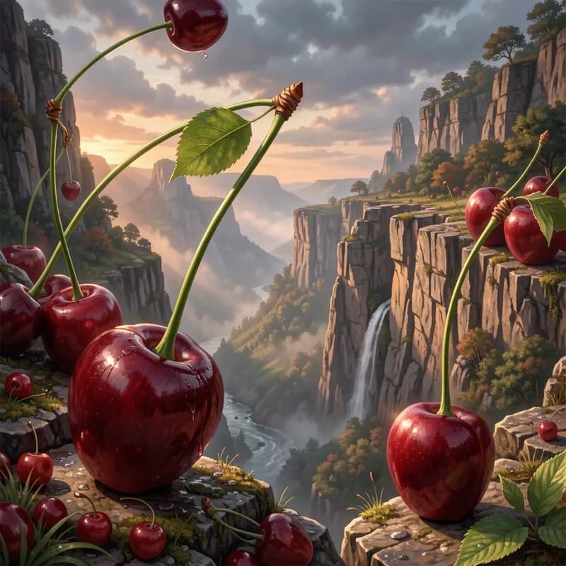 Cherry Gloss & Cliffside