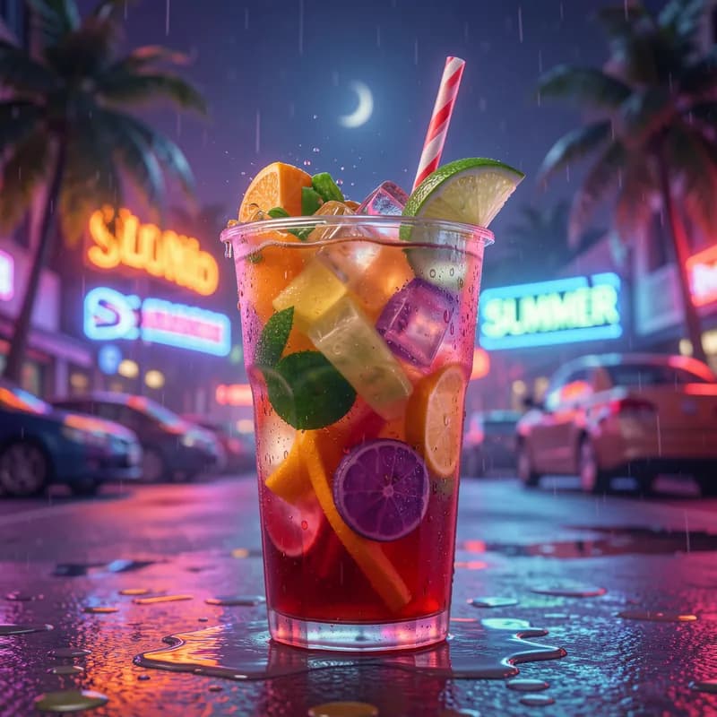 Neon Slushie Summer